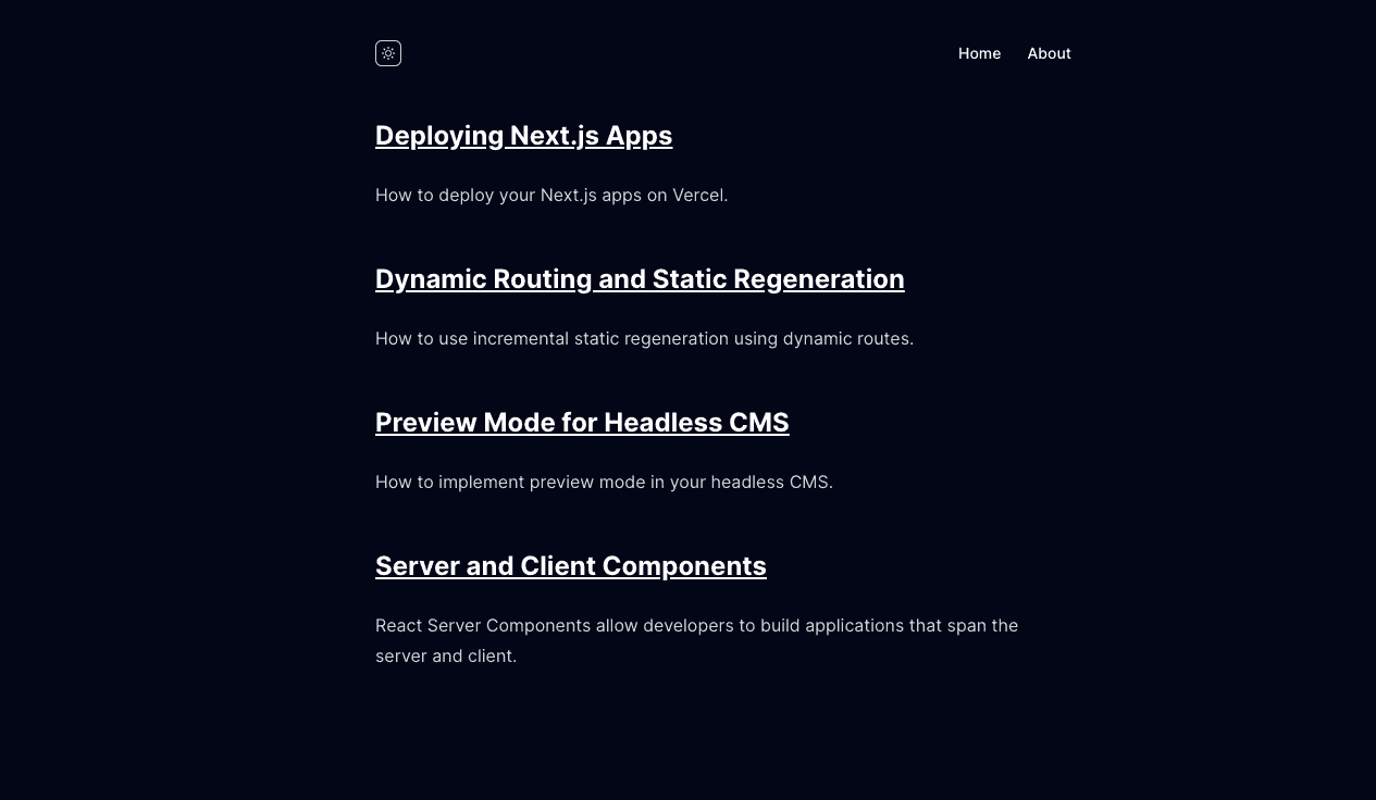 Next.js Contentlayer Blog Starter thumbnail